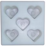 R.E.D. MultiPurpose Heart MOLD - MOLD ONLY - for use by hand or with The R.E.D. Press